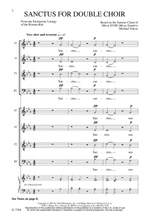 J. Michael Joncas: Sanctus for Double Choir Product Image