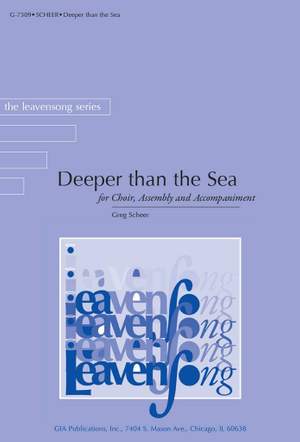 Greg Scheer: Deeper than the Sea