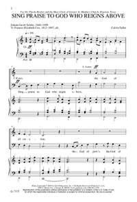 Calvin Fuller: Sing Praise to God Who Reigns Above