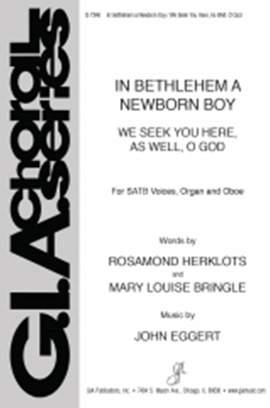 John Eggert: In Bethlehem a Newborn Boy