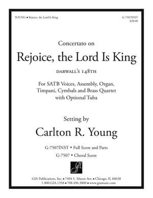 Carlton R. Young: Concertato on Rejoice, the Lord Is King