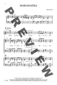 Thomas W.D. Bell: Maranatha