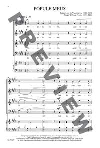 Tomás Luis de Victoria_William Ferris: Popule Meus