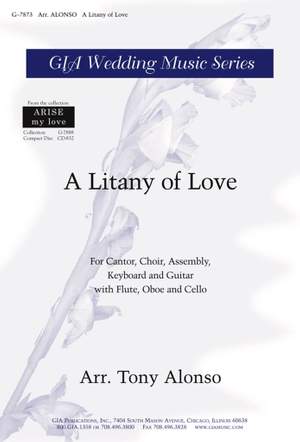 Tony Alonso: Litany of Love - Instrument Parts