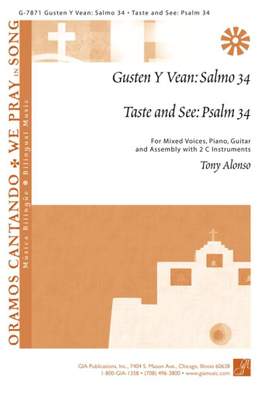 Tony Alonso: Gusten y Vean / Taste and See - Instrument Parts