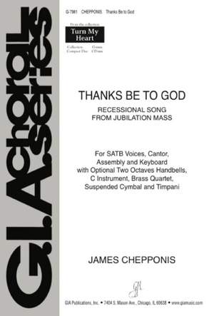 James Chepponis: Thanks Be to God