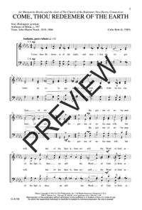 Colin Britt: Come, Thou Redeemer of the Earth