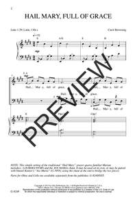 Carol Browning: Hail Mary, Full of Grace