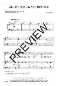 John W. Becker: All Poor Folk and Humble