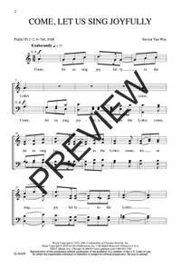 Steven Van Wye: Come, Let Us Sing Joyfully
