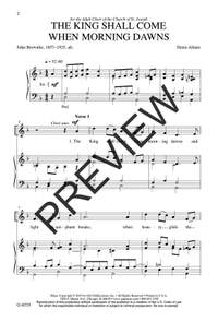 Denis Allaire: The King Shall Come When Morning Dawns