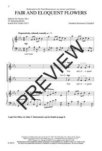 Jonathan Strommen Campbell: Fair and Eloquent Flowers