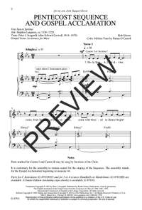 Rob Glover: Pentecost Sequence and Gospel Acclamation
