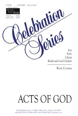 Rory Cooney: Acts of God - Guitar edition