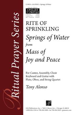 Tony Alonso: Springs of Water - Instrument edition