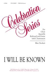 Marc Stockert: I Will Be Known