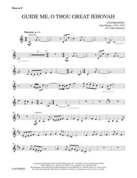 John Hughes: Guide Me, O Thou Great Jehovah-Instrument edition