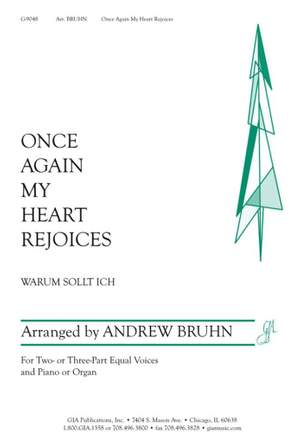 Johann Georg Ebeling: Once Again My Heart Rejoices