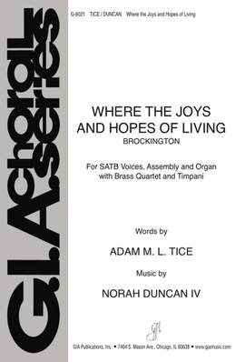 Norah IV Duncan: Where the Joys and Hopes of Living -