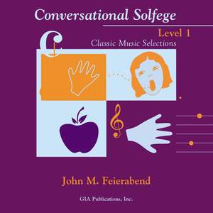 John M. Feierabend: Conversational Solfege, Level 1 CD