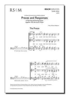 Richard Shephard: Preces and Responses / Lord's Prayer