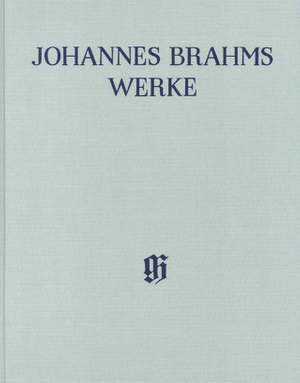 Johannes Brahms: Streichquartette, Arr. für Klavier zu vier Händen