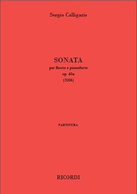 Sergio Calligaris: Sonata op. 40a