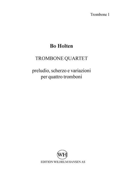 Bo Holten: Trombone Quartet