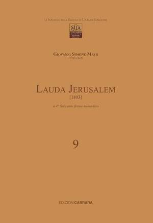 Mayr, J S: Lauda Jerusalem Vol. 9