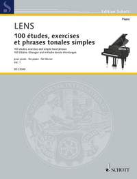 Lens, N: 100 etudes, exercises and simple tonal phrases