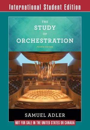 The Study of Orchestration: with Audio and Video Recordings