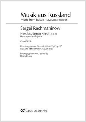 Rachmaninov: Herr, lass deinen Knecht