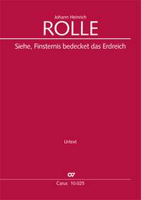 Rolle: Siehe, Finsternis bedeckt das Erdreich