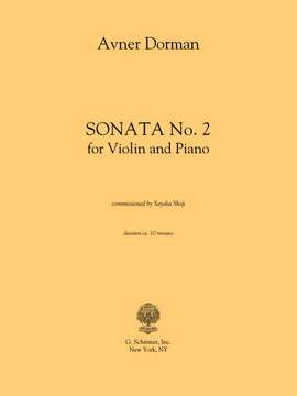Avner Dorman: Sonata No. 2