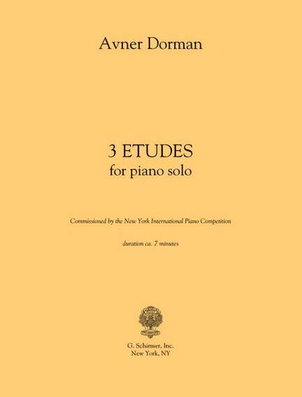 Avner Dorman: Three Etudes
