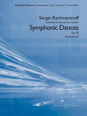 Rachmaninoff, S W: Symphonic Dances op. 45