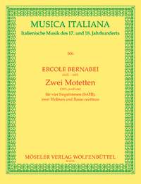 Bernabei, E: 2 motets 106