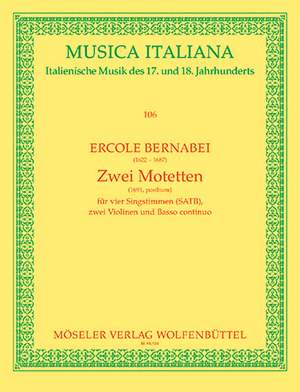 Bernabei, E: Zwei Motetten