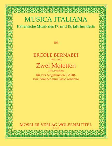 Bernabei, E: 2 motets