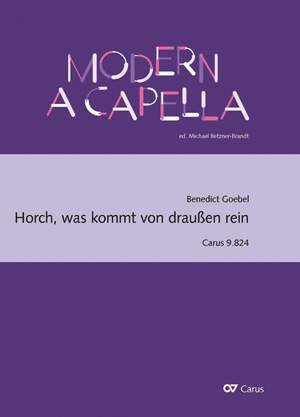 Goebel: Horch, was kommt von draußen rein