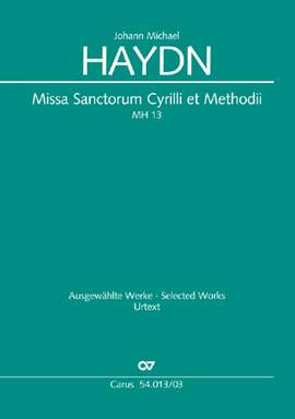 Haydn, M: Missa Sancti Cyrilli et Methodii