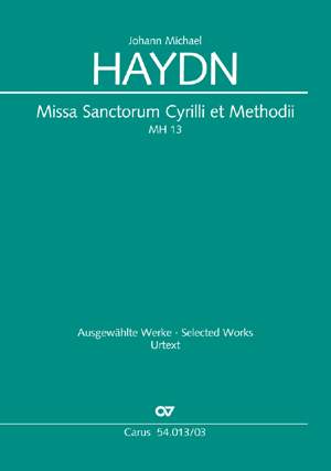 Haydn, M: Missa Sancti Cyrilli et Methodii