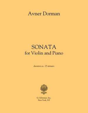 Avner Dorman: Sonata