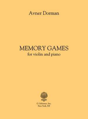Avner Dorman: Memory Games