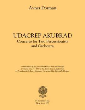 Avner Dorman: Udacrep Akubrad