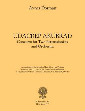 Avner Dorman: Udacrep Akubrad