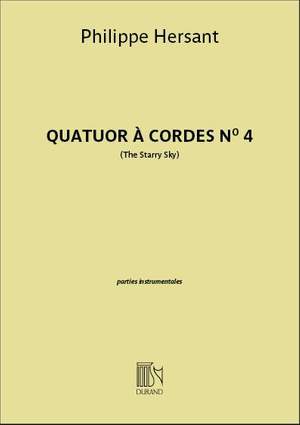 Philippe Hersant: Quatuor à cordes n° 4