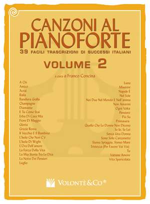 Franco Concina: Canzoni Al Pianoforte Vol. 2