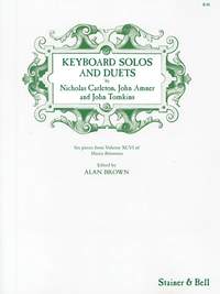 Amner, Carleton & Tomkins: Keyboard Solos and Duets