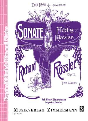 Rößler, R: Sonate op. 15